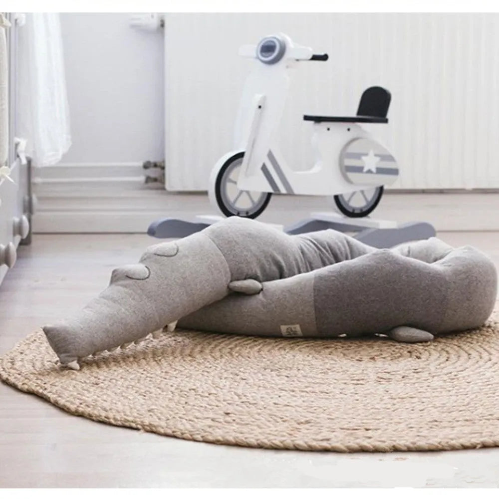 Ropa de cama para bebé, almohada parachoques de dibujos animados para bebé, cuna infantil, valla para cama, decoración para bebé, accesorios de habitación