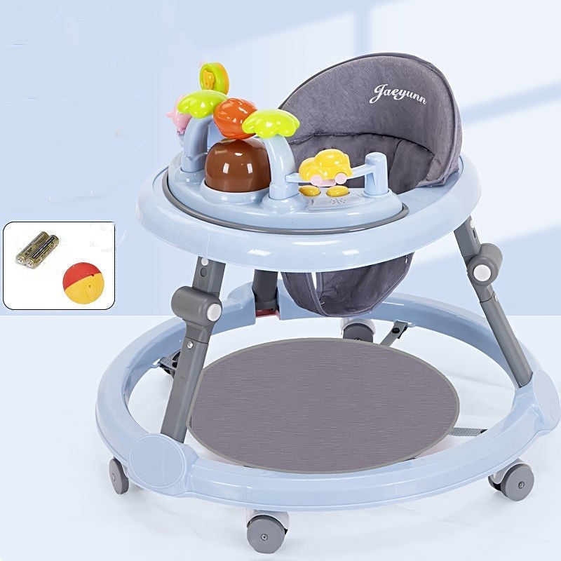 Andador para bebés multifuncional anti-O-piernas antivuelco para niños y niñas