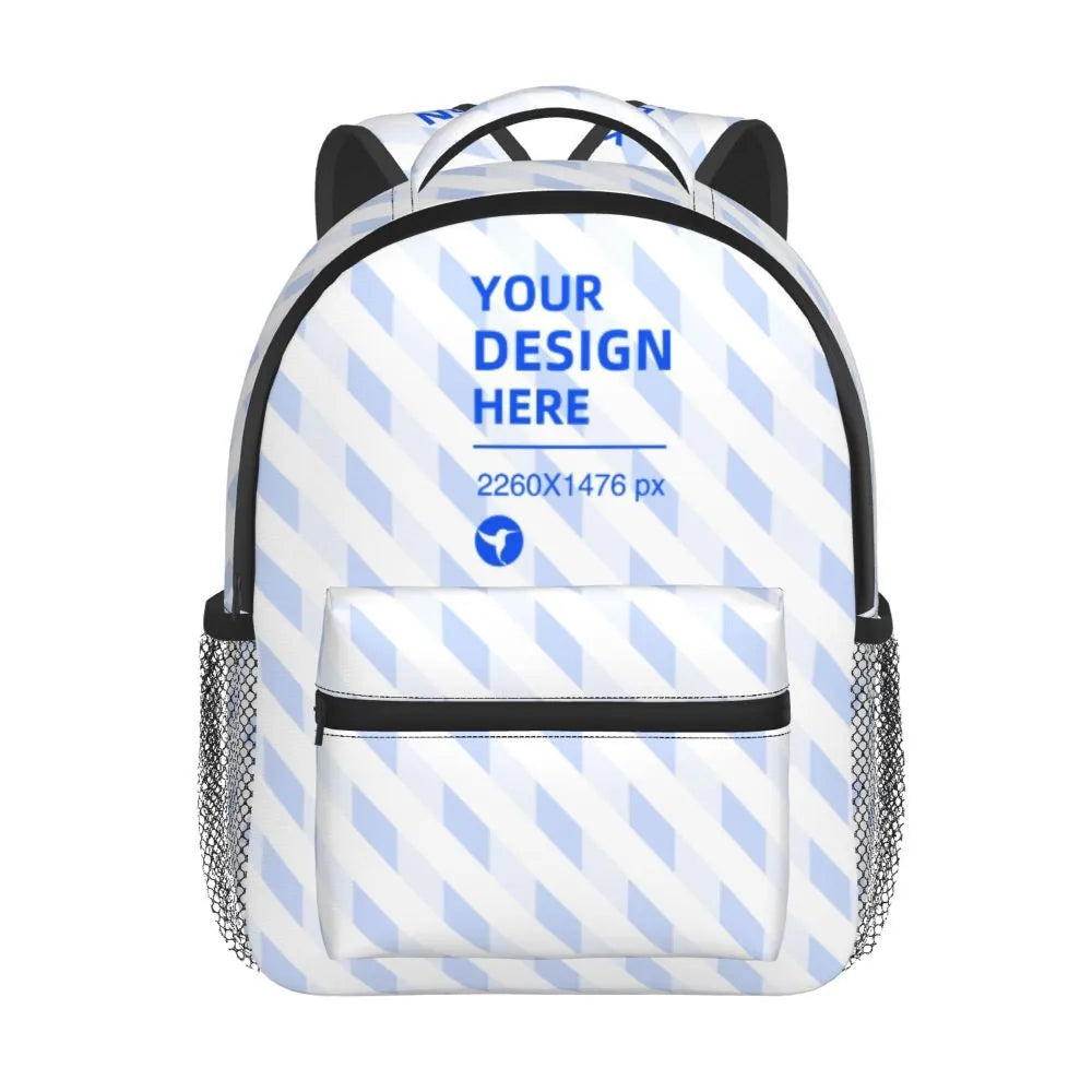 Mochila infantil ligera, sencilla y de gran capacidad.