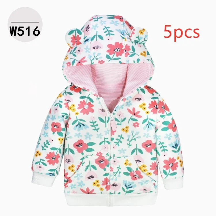 Lindo abrigo doble para niños y niñas.
