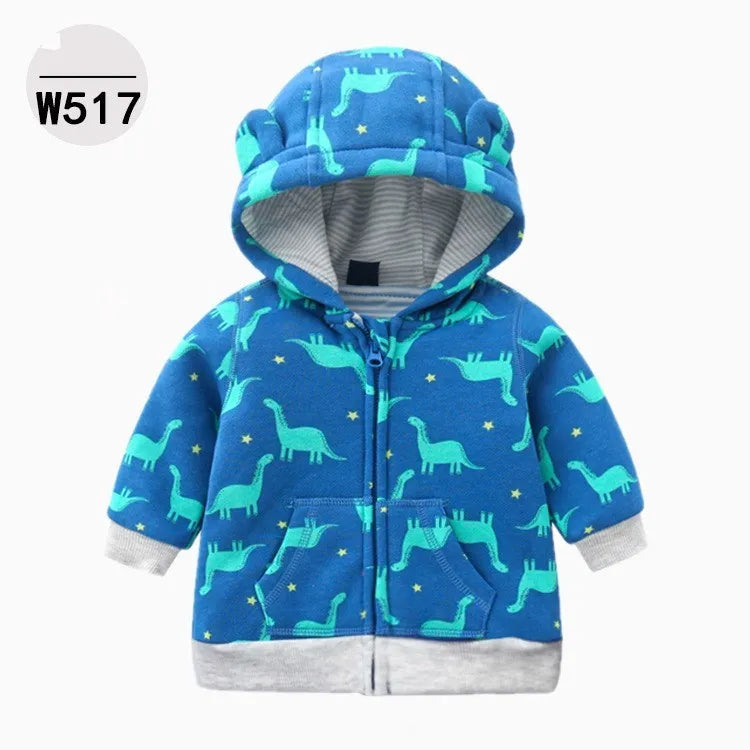 Lindo abrigo doble para niños y niñas.