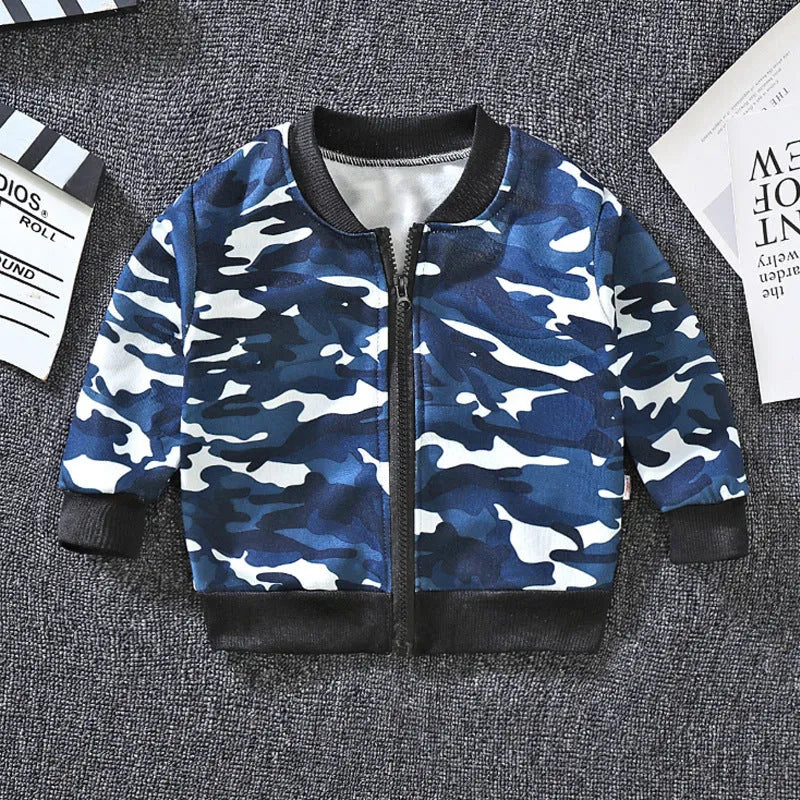 Chaqueta de oso grizzly para niños, uniforme de béisbol coreano