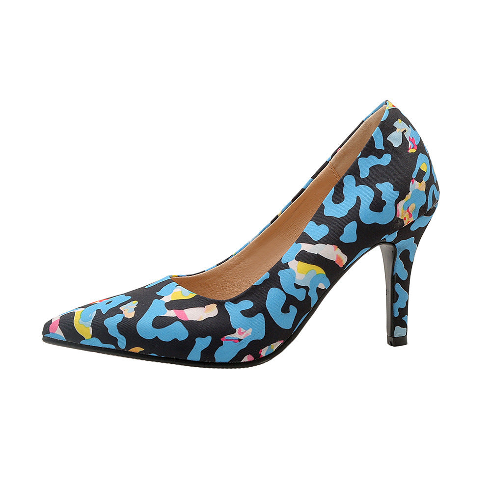 Pointed High Heels European And American Style Women