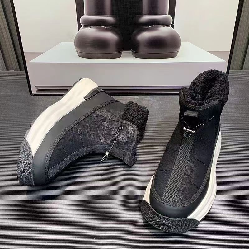 Zapatos de hombre con plataforma alta de cuero genuino