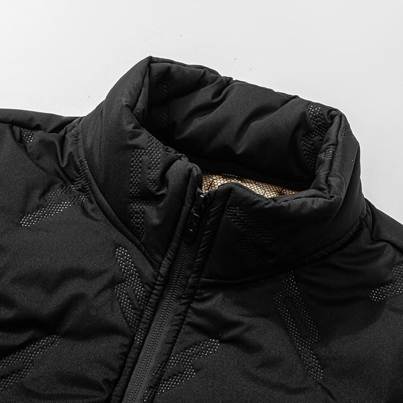 Nuevo Abrigo de algodón con diseño de grafeno, chaqueta polar gruesa y cálida para invierno, ropa