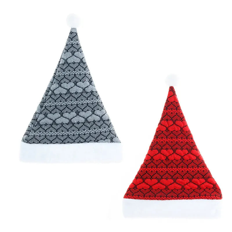 Gorro navideño de peluche