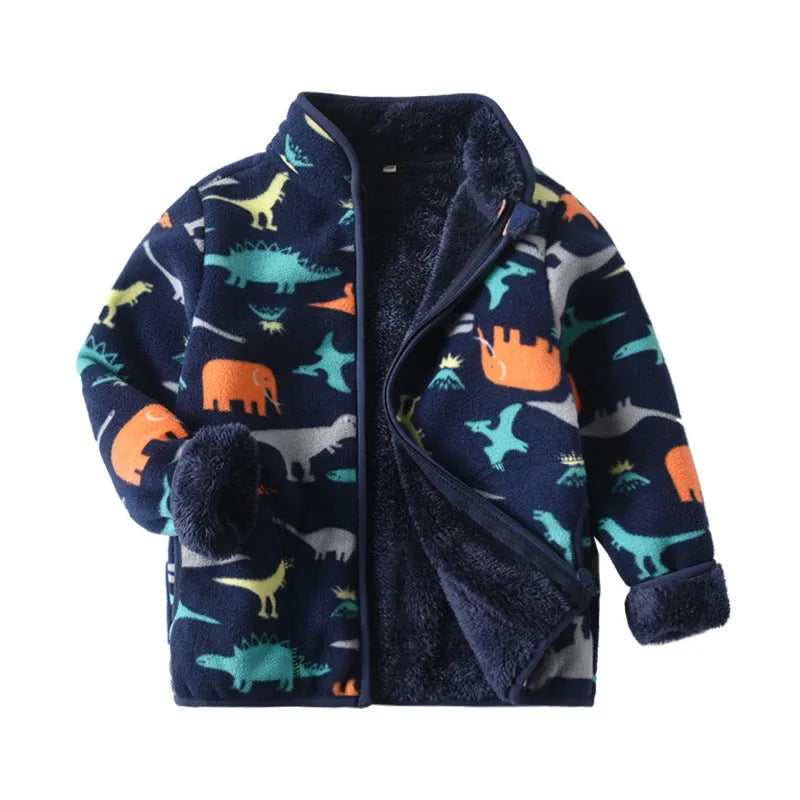 Polaire Veste Camouflage Imprimer Manches Longues