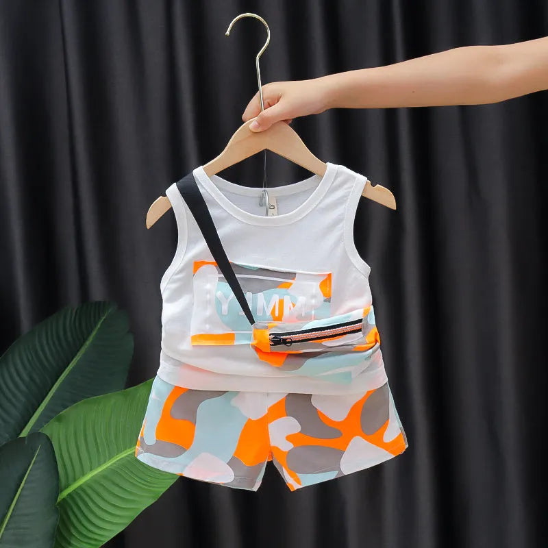 Traje de chaleco de verano para niños