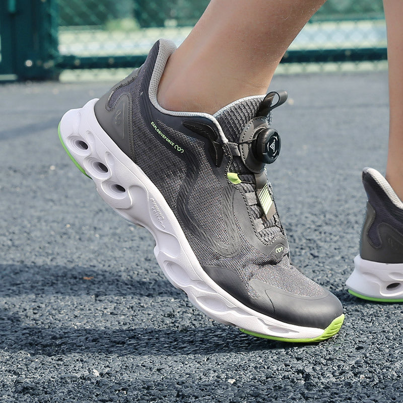 Zapatillas de deporte para correr con absorción de impactos y parte inferior suave, ligeras, informales, a la moda para hombre
