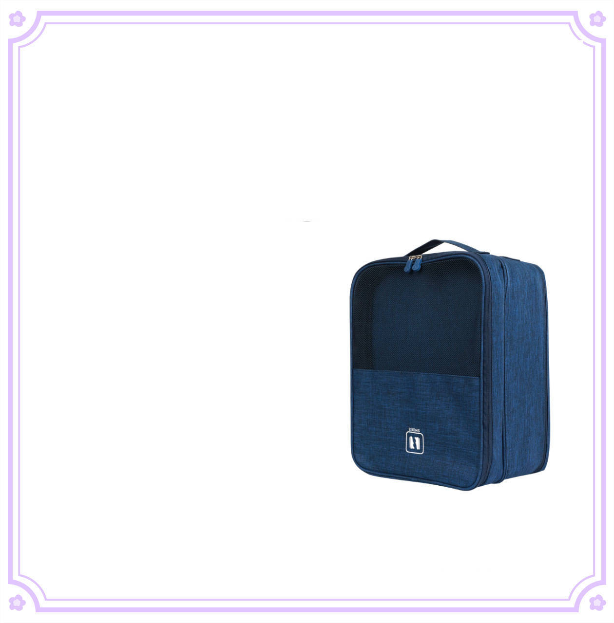 Bolsa de viaje para zapatos, caja de almacenamiento portátil, a prueba de polvo, portátil