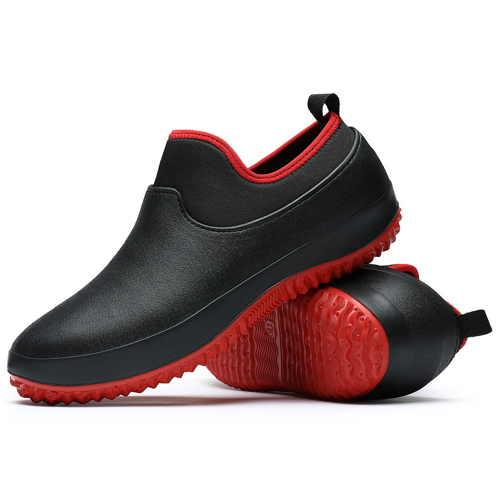 Botas de lluvia unisex de invierno para hombre Botas de nieve cálidas antideslizantes para hombre