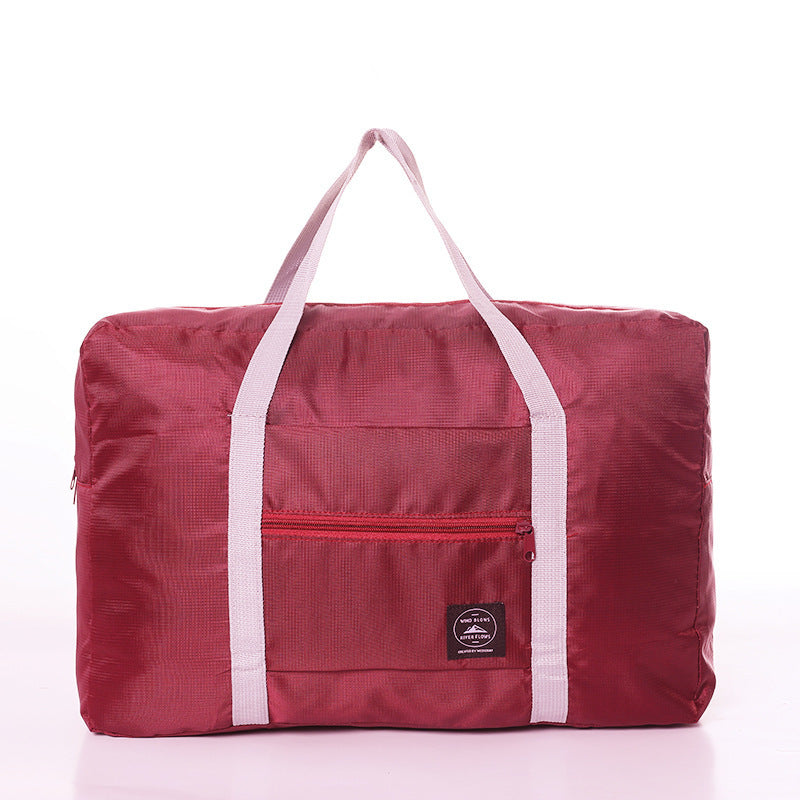 Bolsa de almacenamiento de equipaje portátil, plegable y ligera para viajes