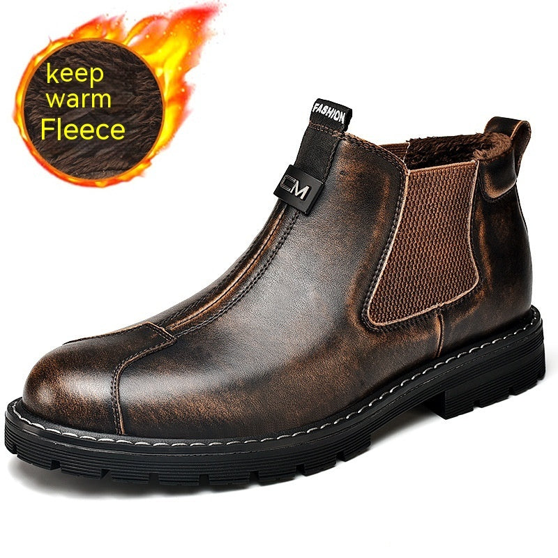 Zapatos de hombre Zapatos casuales de negocios Plataforma retro británica