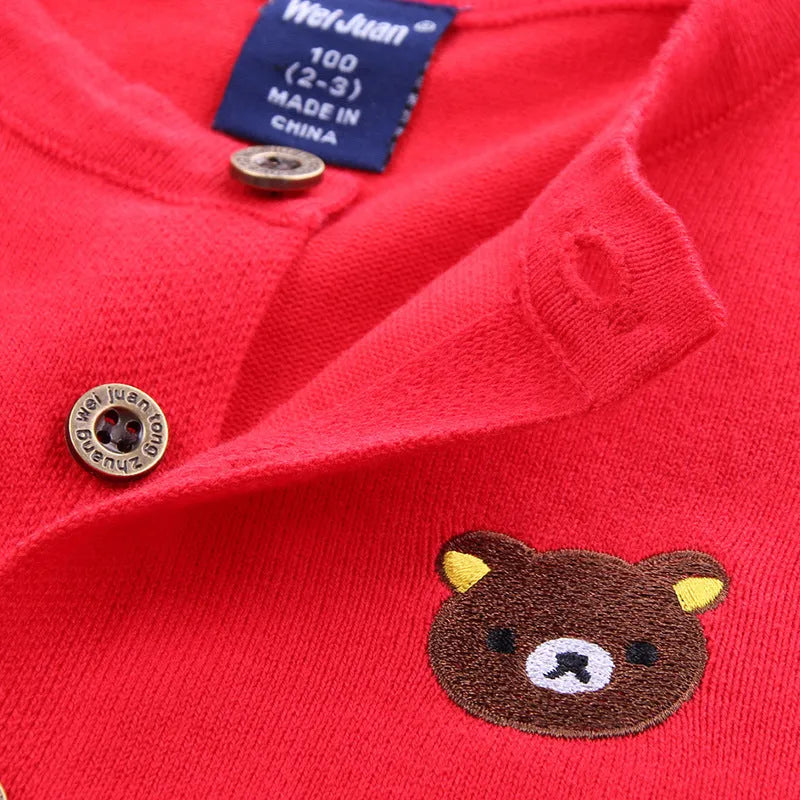 Chaqueta de punto clásica para niños, chaqueta fina para niños
