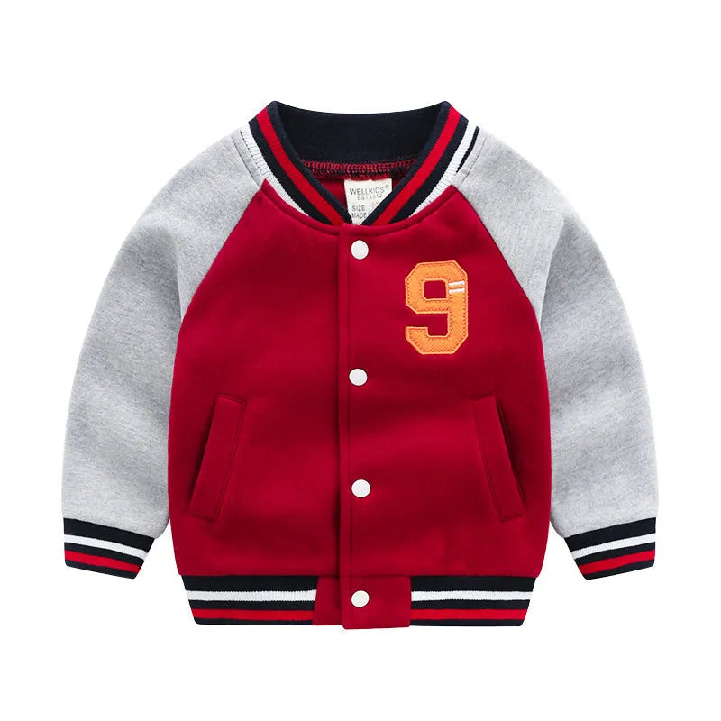 Otoño nueva chaqueta para niños ropa de otoño.