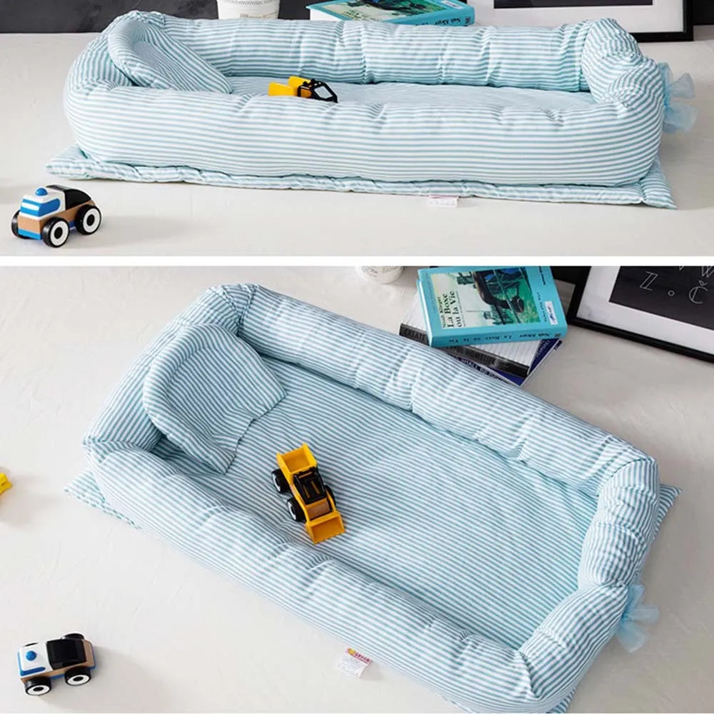 Cama de bebé de algodón