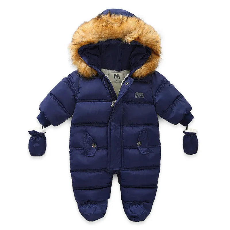 Bébé Enfants Salopette Veste avec des Gants