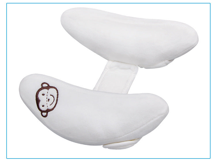 Almohada con forma de cabeza de bebé, almohada de plátano