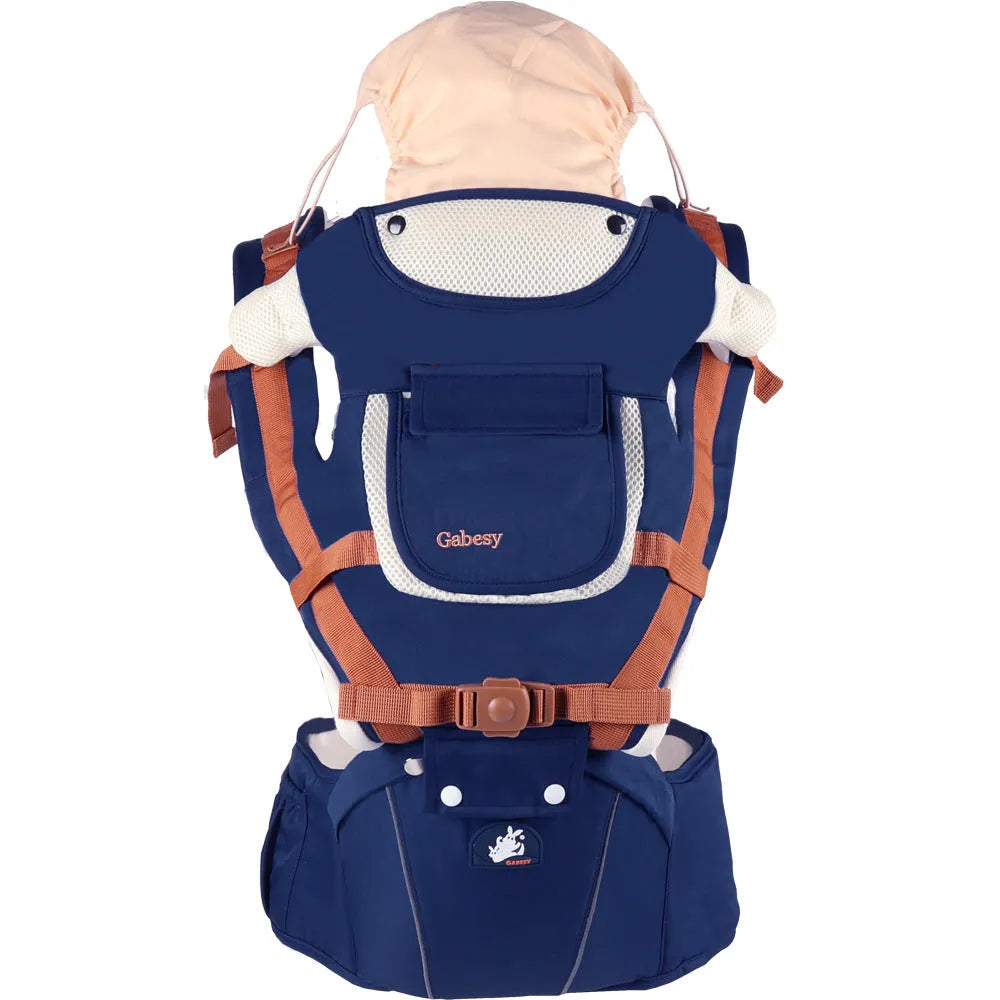 Multifonctionnel respirant porte-bébé ergonomique bébé fronde réglable ceinture nouveau-né bébé voyage sangle mère taille dos tabouret