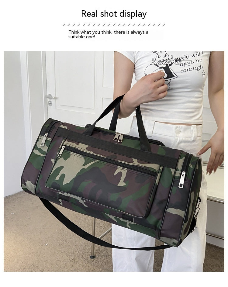 Bolsa de equipaje de camuflaje multifuncional de gran capacidad