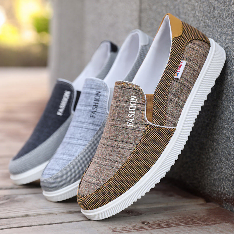 Zapatos casuales para hombre, zapatos de tabla, zapatos de lona transpirables