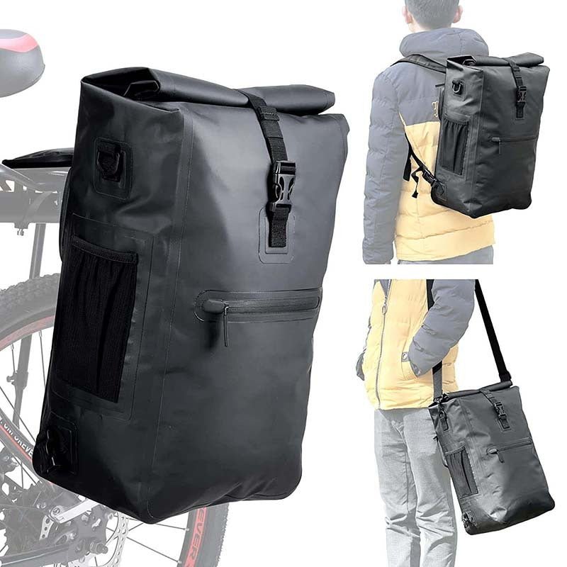 Bolsa de bicicleta 3 en 1 impermeable, universal, para uso informal y al aire libre