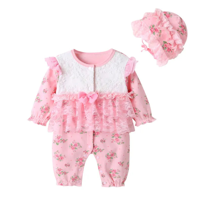 Bébé fille bébé onesies