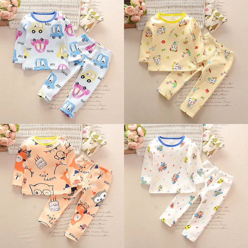 Conjunto de ropa interior unisex para niños pequeños.