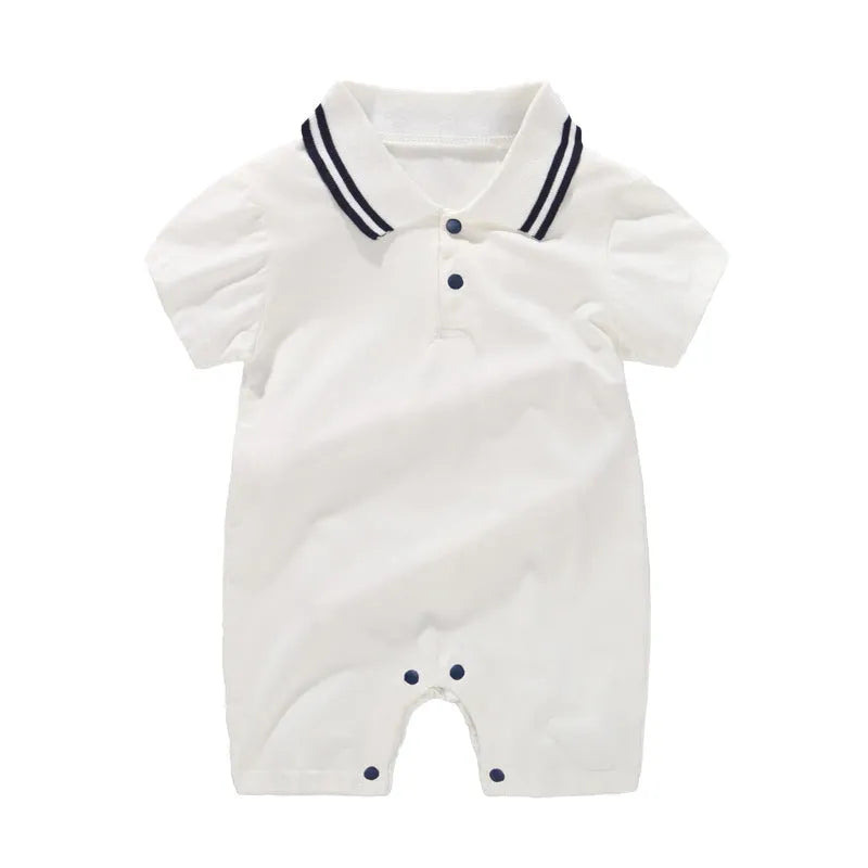 Ropa de bebé mameluco de color liso
