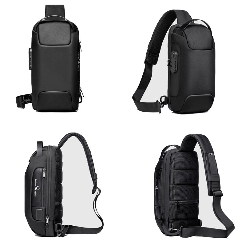 Bolso de pecho para hombre, bolso de mensajero, bolsos de hombro antirrobo, bolso de pecho para hombre