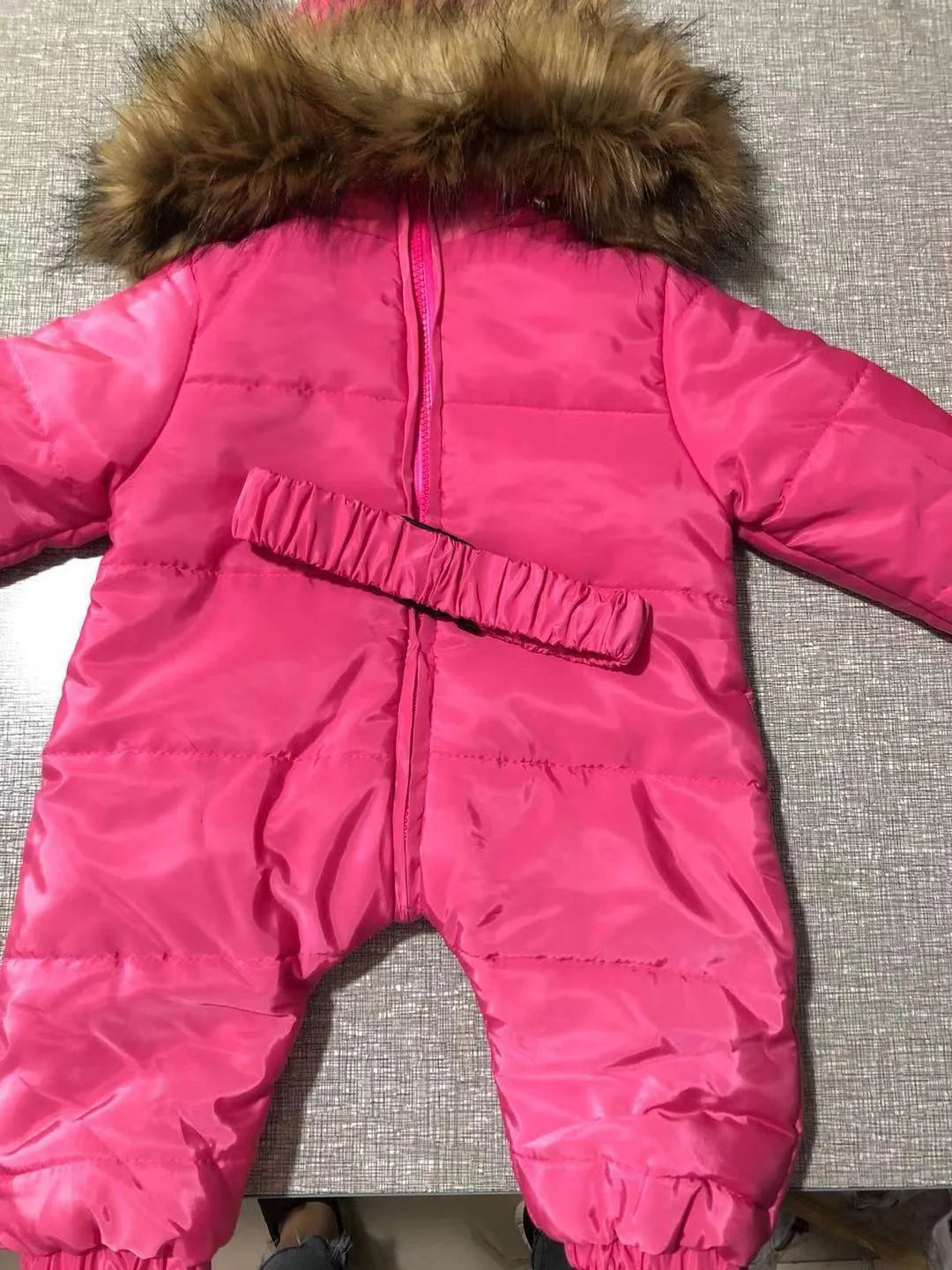 Épaissie super chaud d'une seule pièce coton manteau