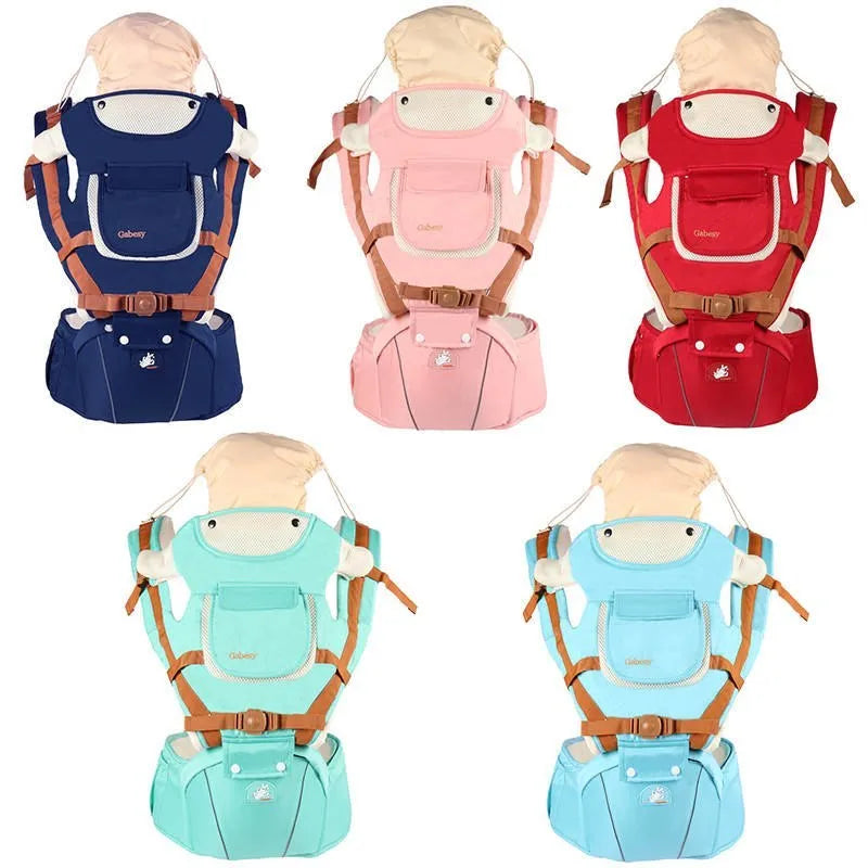 Multifonctionnel respirant porte-bébé ergonomique bébé fronde réglable ceinture nouveau-né bébé voyage sangle mère taille dos tabouret