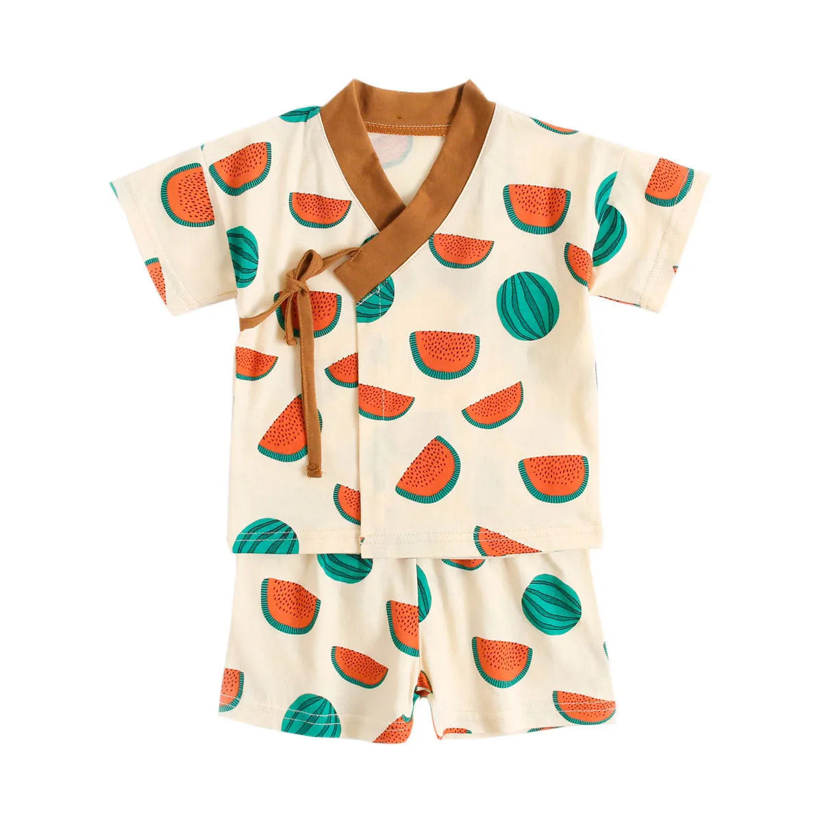 Ropa de bebé de manga corta,