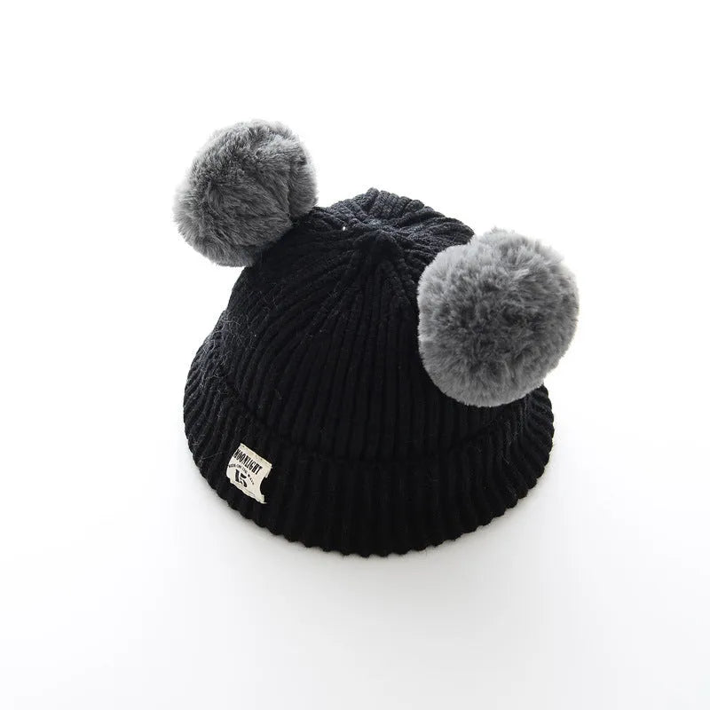 Gorro de lana para bebé.