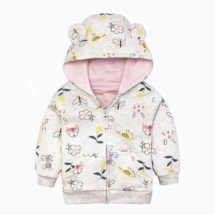 Lindo abrigo doble para niños y niñas.