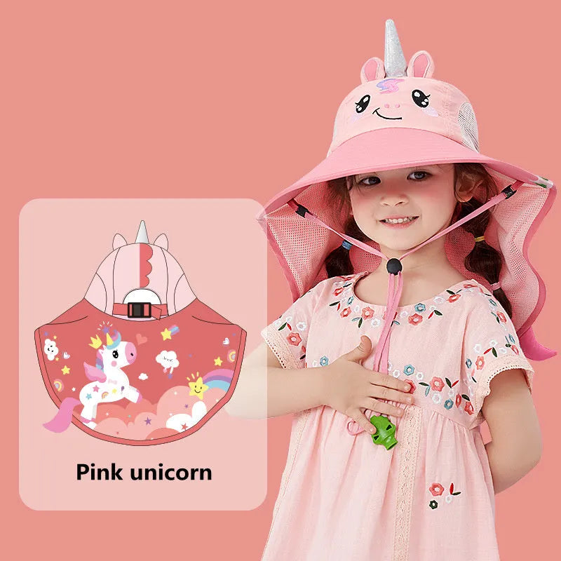 Sombrero para el sol con protección solar y protección UV para niños