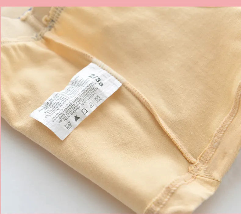 Pack de cinco ropa interior de algodón para niños transpirable