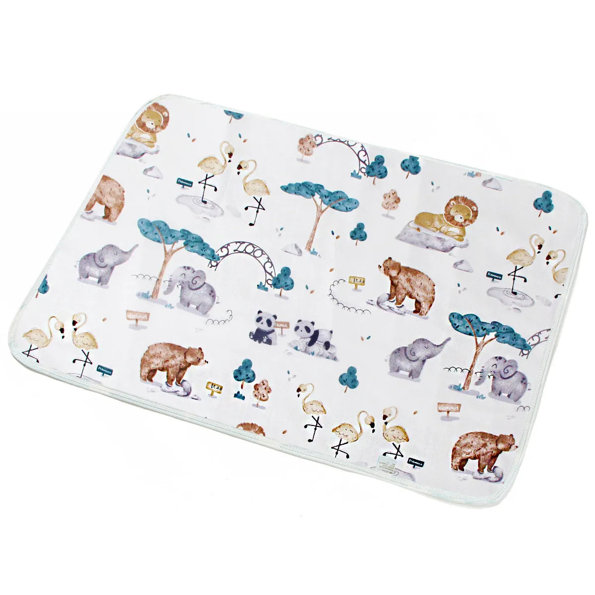 Nouveau Bébé Respirant Et table à Langer de Coton Bande Dessinée Étanche Pad