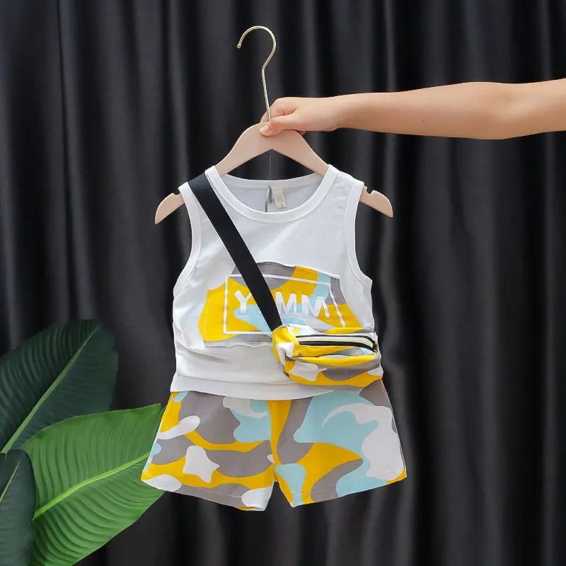 Traje de chaleco de verano para niños