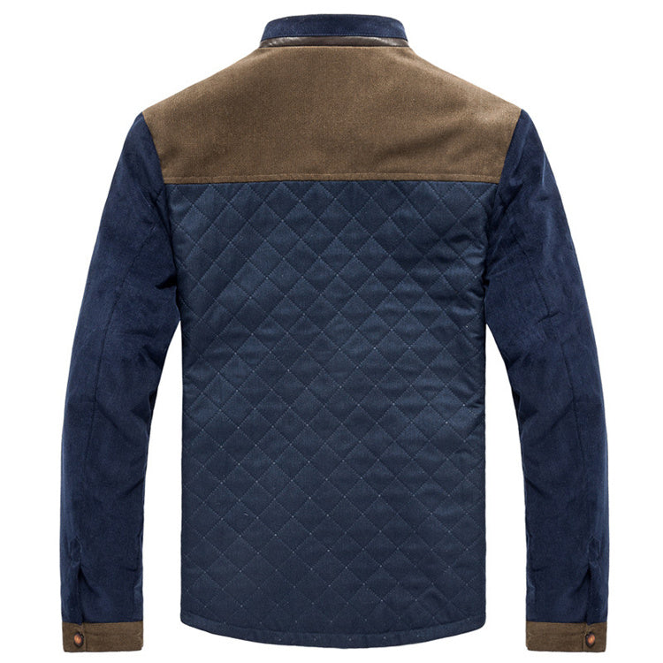 Chaquetas informales para hombre, abrigos ajustados de retales, chándal masculino, ropa deportiva para hombre, novedad de primavera y otoño