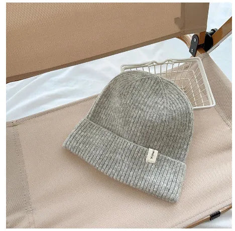 All-matching Children's Knitted Woolen Cap Autumn And Winter Warm