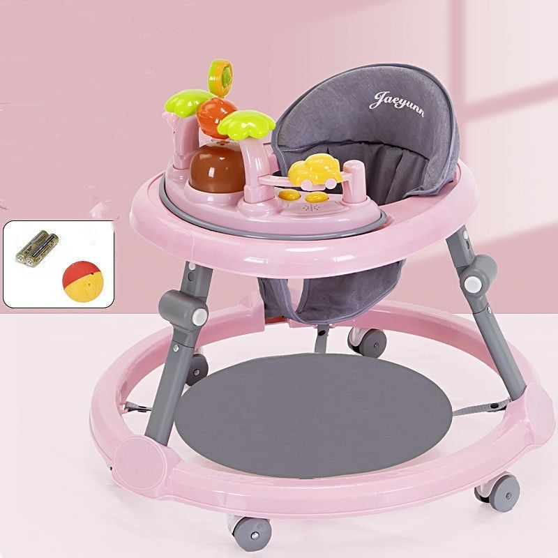 Andador para bebés multifuncional anti-O-piernas antivuelco para niños y niñas