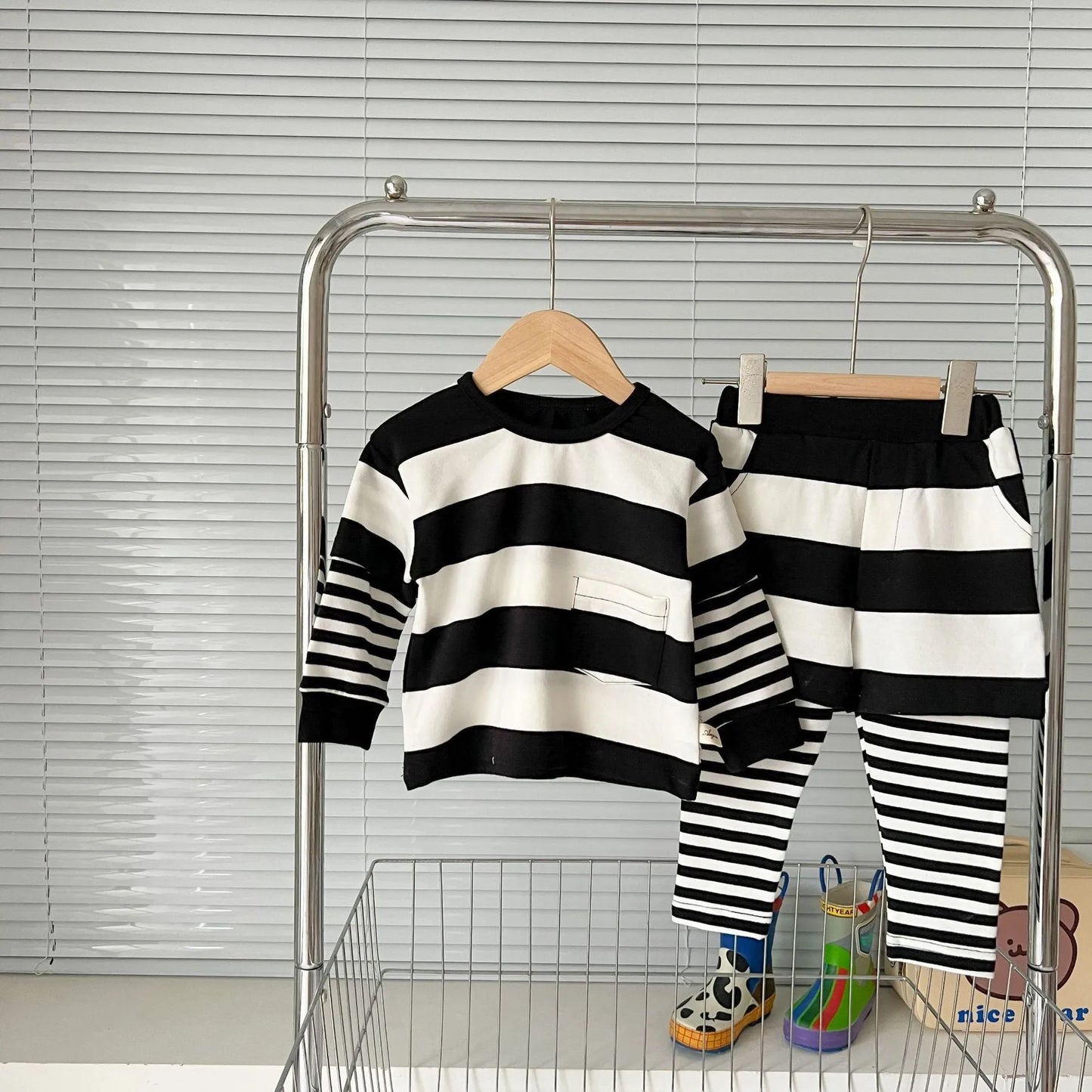 Traje de bebé de niño de otoño de personalidad de moda