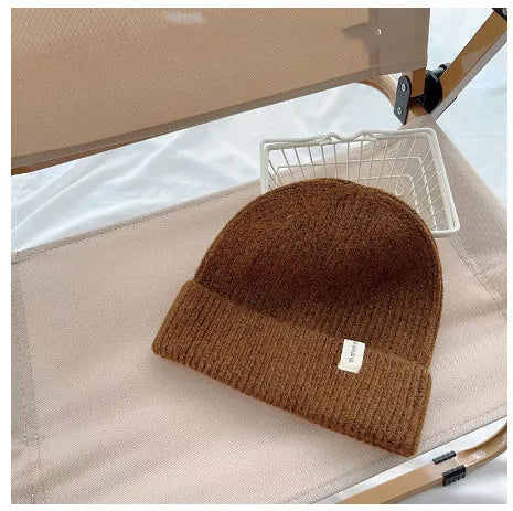All-matching Children's Knitted Woolen Cap Autumn And Winter Warm