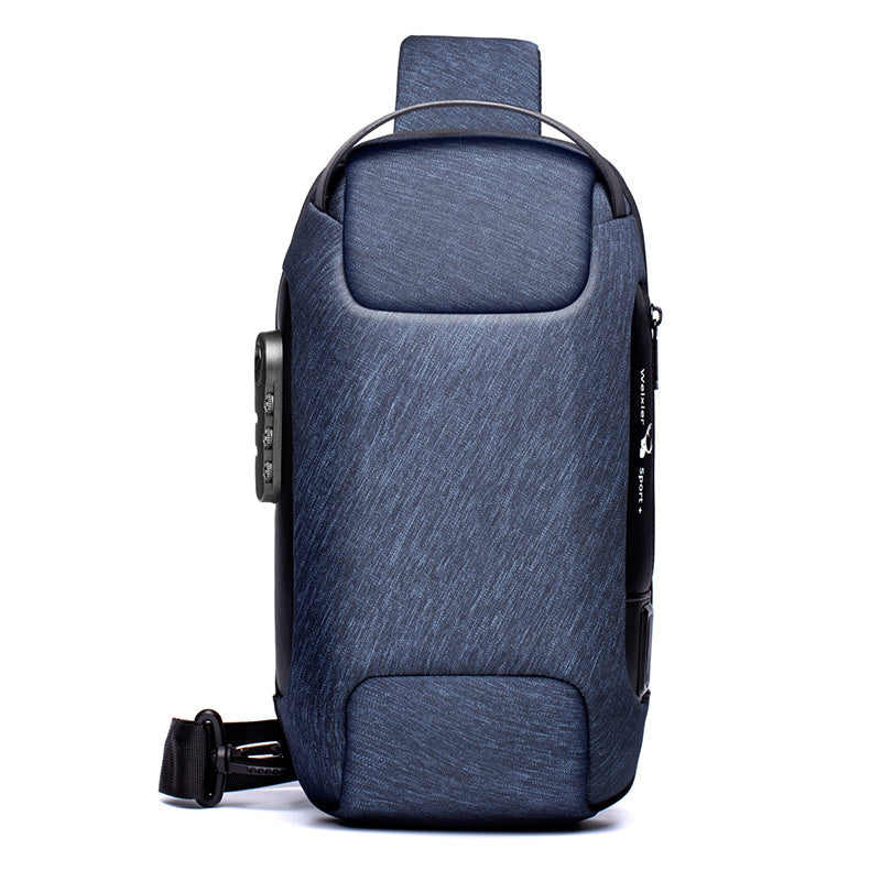 Bolso de pecho para hombre, bolso de mensajero, bolsos de hombro antirrobo, bolso de pecho para hombre