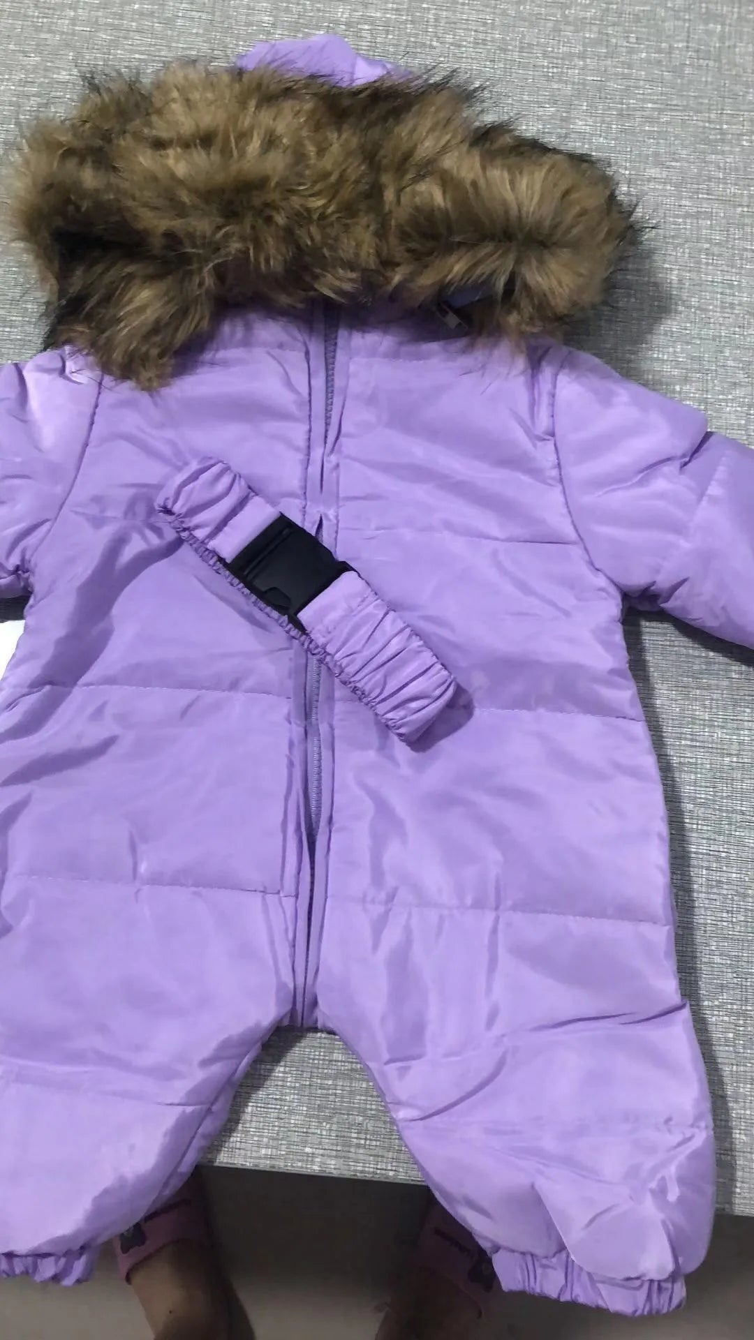 Épaissie super chaud d'une seule pièce coton manteau