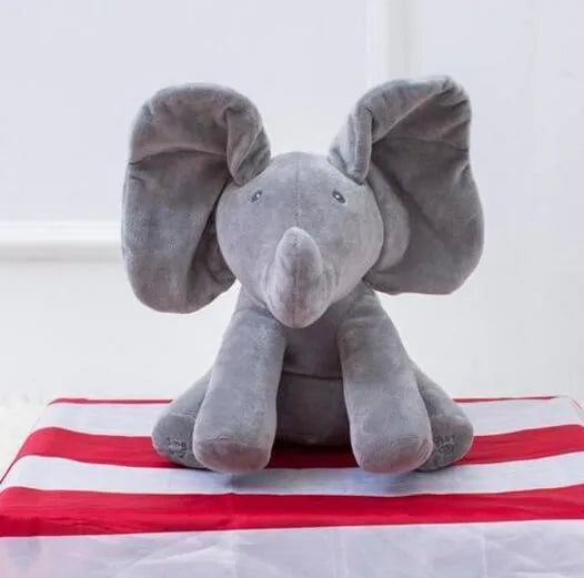 Peek-UN-Boo D'éléphants Interactifs En Peluche Jouet