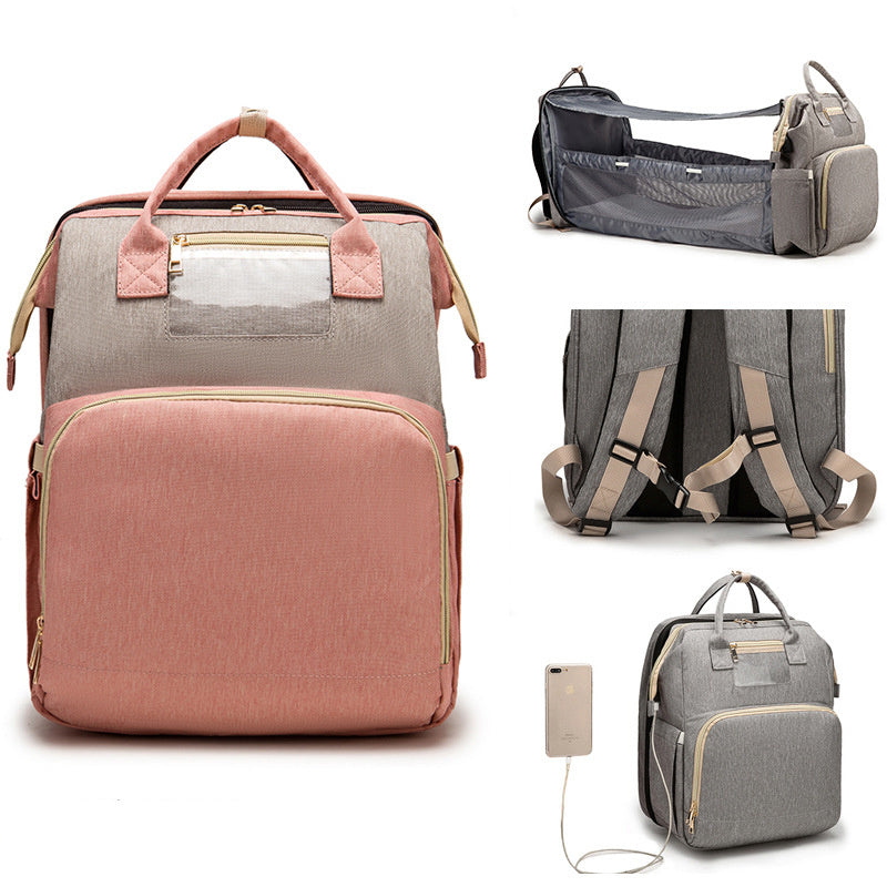 Bolso materno infantil con hombro para bebé