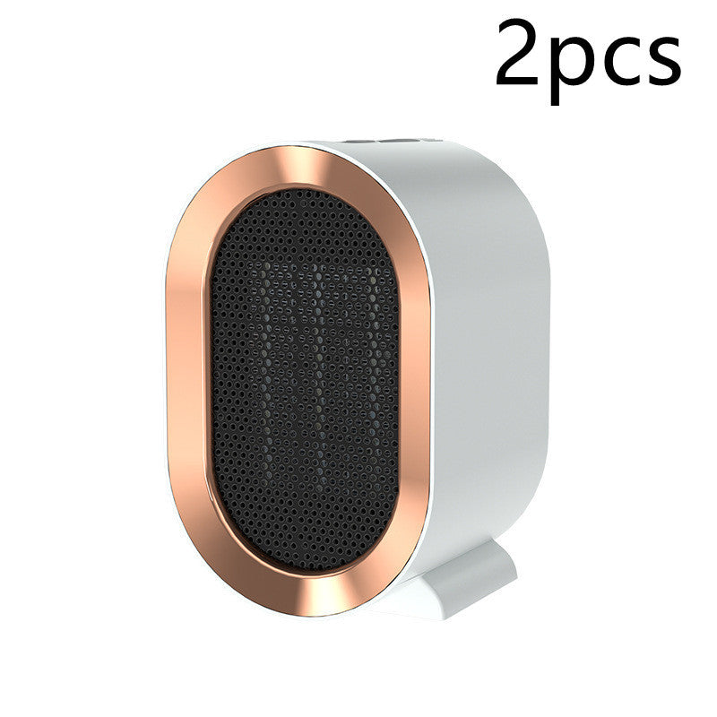 Calentador eléctrico de escritorio, Mini ventilador calefactor portátil, 220V, PTC, calefacción de cerámica, soplador de aire caliente, máquina calentadora para el hogar y la Oficina