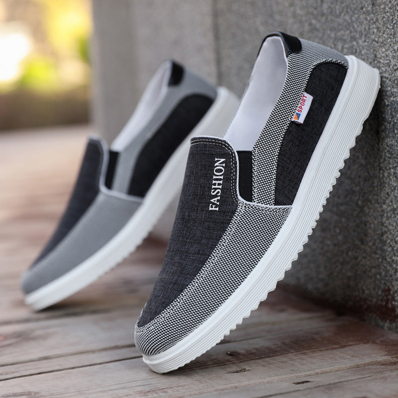 Zapatos casuales para hombre, zapatos de tabla, zapatos de lona transpirables